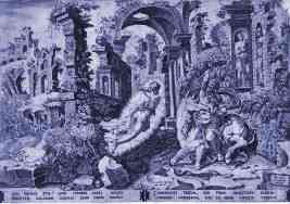 ‘Balaam op zijn ezel’ (1554), naar ontwerp van Maerten van Heemskerck