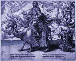 Prent ‘De Triomf van Isaak’; no. 2 van de serie ‘Patientiae Triumphus... Elegantissimis Imaginibus Expressus’